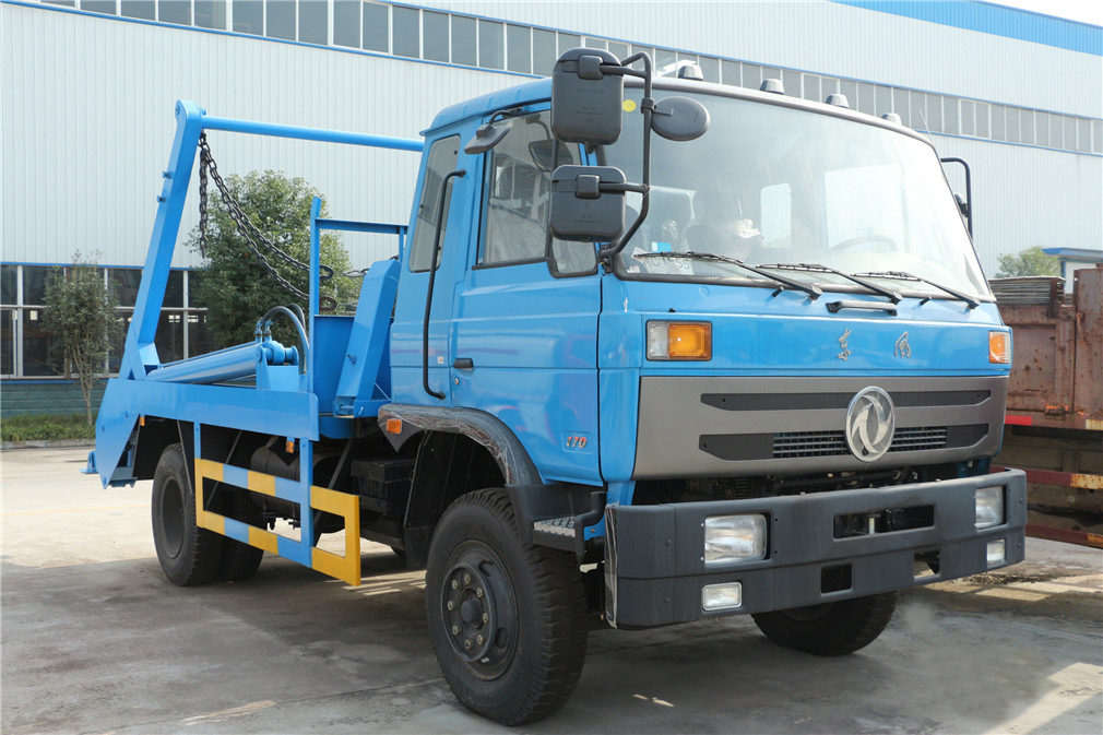 国六10立方东风D9 摆臂垃圾车