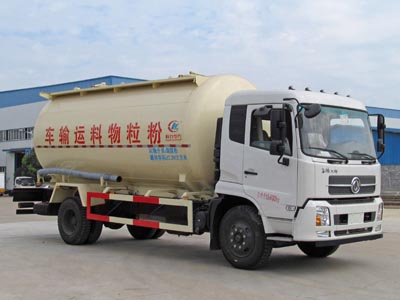 东风天锦粉粒物料运输车